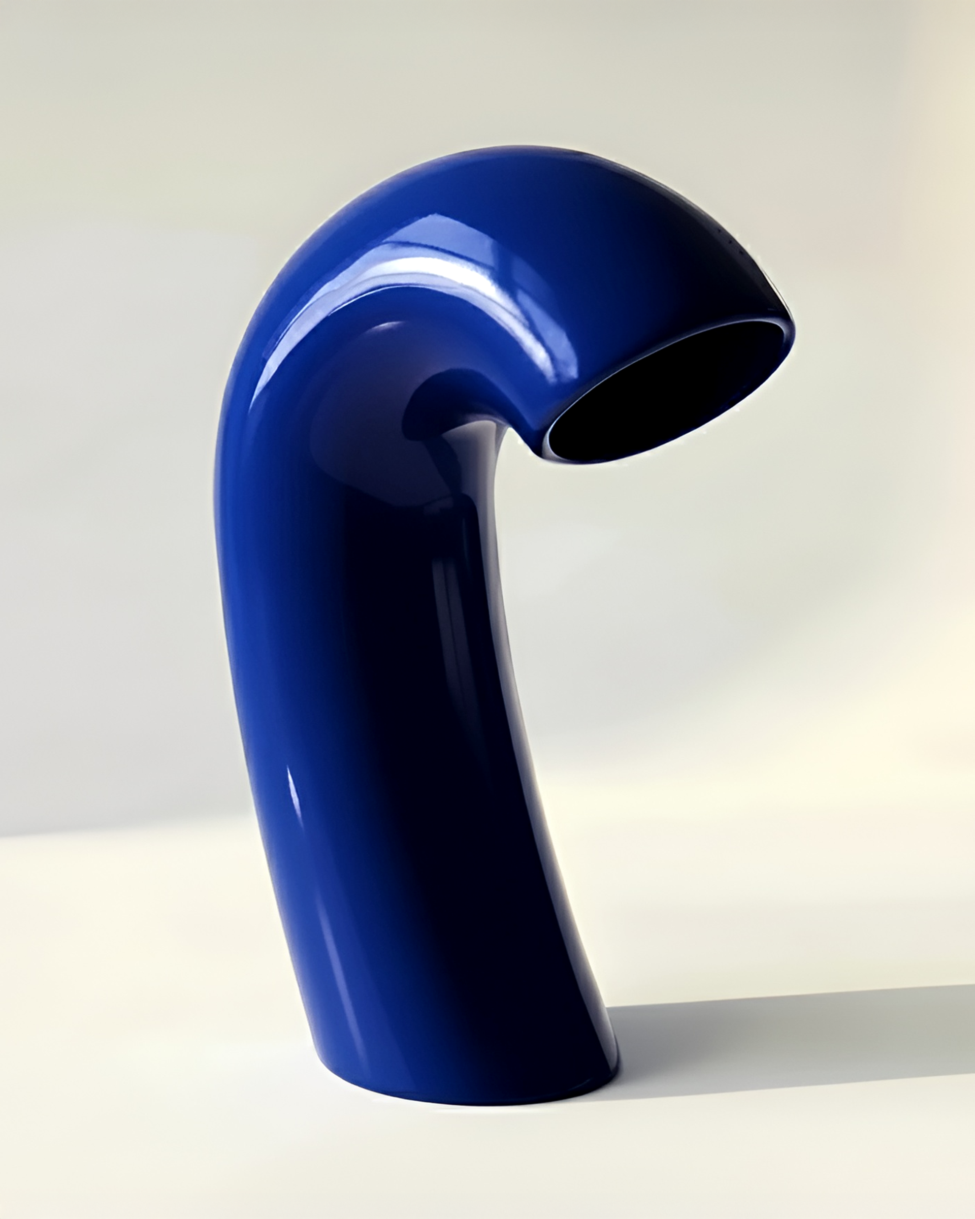 Vita Vase in Cobalt Blue